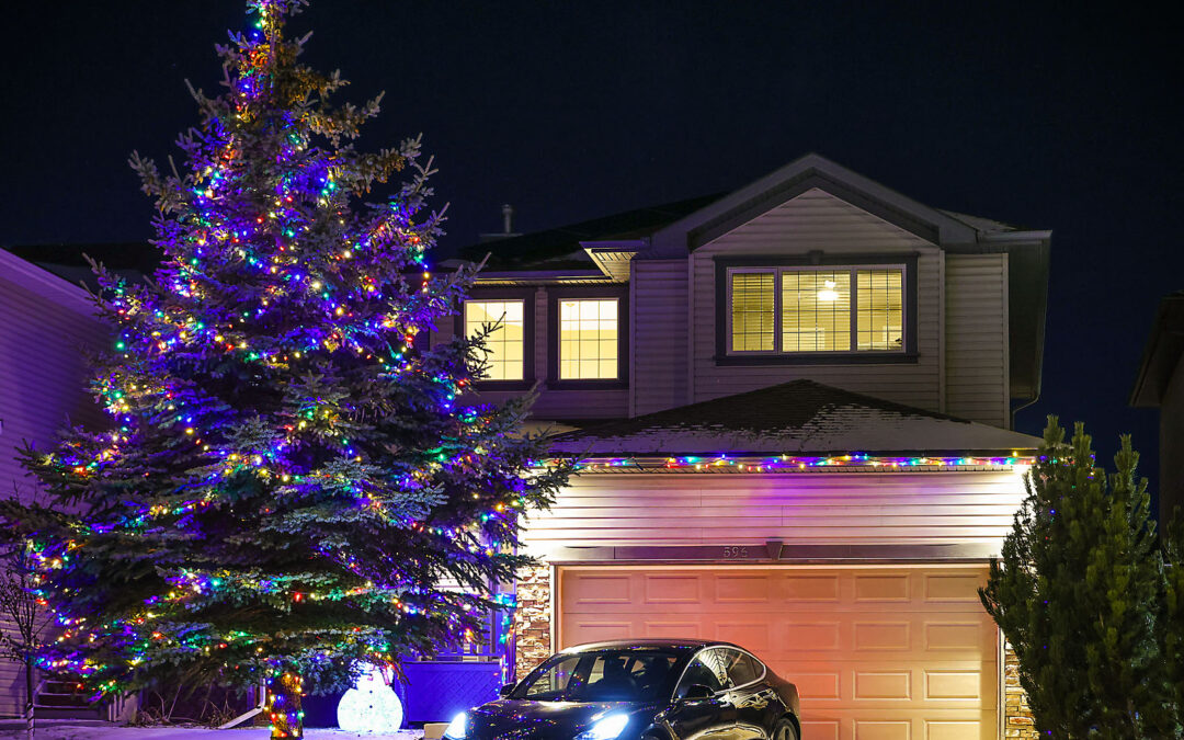 ANNUAL PHOTO OF OUR HOME IN AIRDRIE