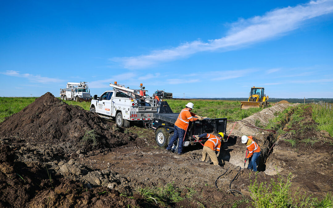 COMMERCIAL PHOTO SHOOT FOR FORTIS ALBERTA