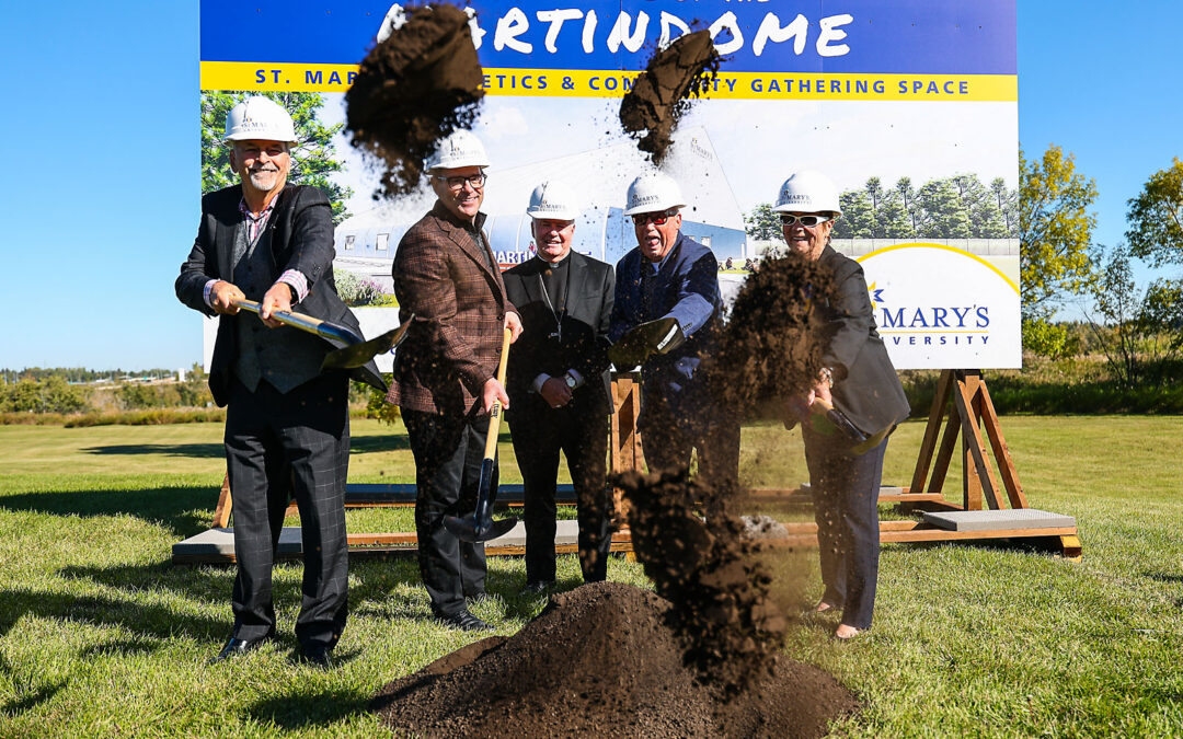 GROUNDBREAKING CEREMONY AT STMU
